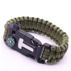 Paracord / Compass Bracelet - Od